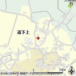 鹿児島県指宿市西方393周辺の地図