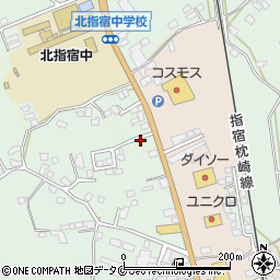 鹿児島県指宿市西方2178周辺の地図