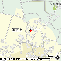 鹿児島県指宿市西方392周辺の地図