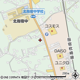 鹿児島県指宿市西方2179-2周辺の地図