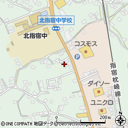 鹿児島県指宿市西方2179-4周辺の地図