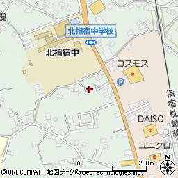 鹿児島県指宿市西方2184周辺の地図