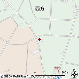 鹿児島県指宿市西方31周辺の地図