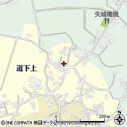 鹿児島県指宿市西方387周辺の地図