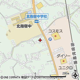 鹿児島県指宿市西方2186-1周辺の地図