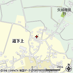 鹿児島県指宿市西方386周辺の地図