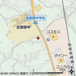 鹿児島県指宿市西方2181周辺の地図