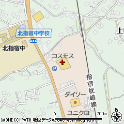 株式会社コスモス薬品　ディスカウントドラッグコスモス北指宿店周辺の地図