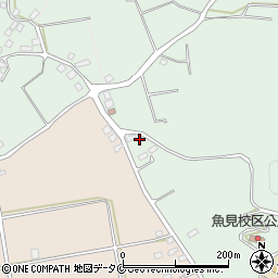 鹿児島県指宿市西方3208-1周辺の地図