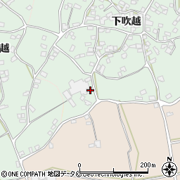 鹿児島県指宿市下吹越3074周辺の地図