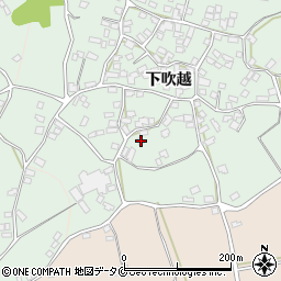 鹿児島県指宿市下吹越3092周辺の地図