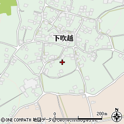 鹿児島県指宿市下吹越3117周辺の地図