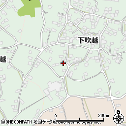 鹿児島県指宿市下吹越3077周辺の地図