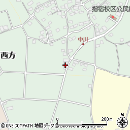 鹿児島県指宿市西方51周辺の地図