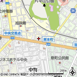 ＥＮＥＯＳセルフ枕崎ＳＳ周辺の地図