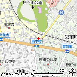 うえかま公園消防設備周辺の地図