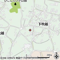 鹿児島県指宿市下吹越3082周辺の地図