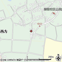 鹿児島県指宿市西方95周辺の地図