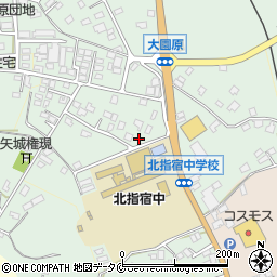 鹿児島県指宿市西方2347-4周辺の地図