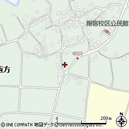 鹿児島県指宿市中川96-4周辺の地図