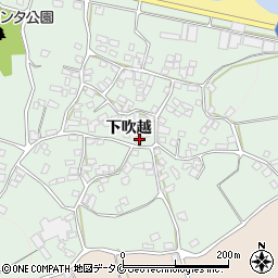鹿児島県指宿市下吹越4093周辺の地図