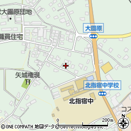 鹿児島県指宿市西方2354-13周辺の地図