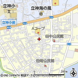 鹿児島県枕崎市立神本町周辺の地図