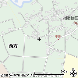 鹿児島県指宿市西方93周辺の地図