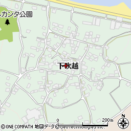 鹿児島県指宿市下吹越4095周辺の地図