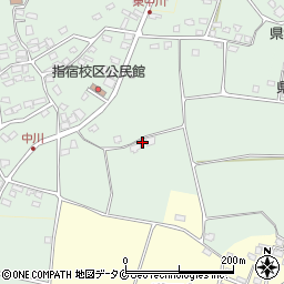 鹿児島県指宿市西方257周辺の地図