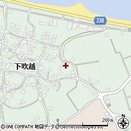 鹿児島県指宿市下吹越4009周辺の地図