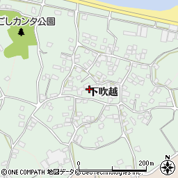 鹿児島県指宿市下吹越4098周辺の地図