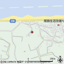 鹿児島県指宿市西方3535-7周辺の地図