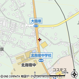 鹿児島県指宿市西方2921周辺の地図