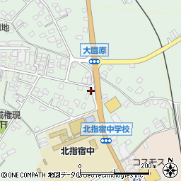 鹿児島県指宿市西方2346-2周辺の地図