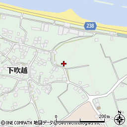 鹿児島県指宿市下吹越4008周辺の地図
