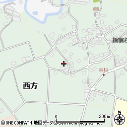鹿児島県指宿市西方2531周辺の地図