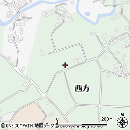 鹿児島県指宿市西方2554-3周辺の地図