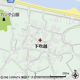鹿児島県指宿市下吹越4075周辺の地図