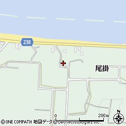 鹿児島県指宿市西方3919周辺の地図
