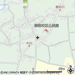 鹿児島県指宿市中川2451周辺の地図