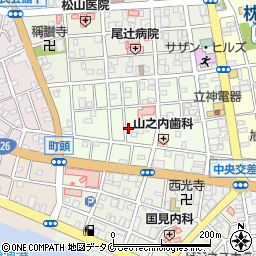 鹿児島県枕崎市西本町173周辺の地図