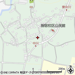 鹿児島県指宿市中川98周辺の地図