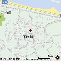 鹿児島県指宿市下吹越4086周辺の地図
