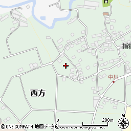 鹿児島県指宿市中川2536周辺の地図