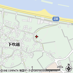 鹿児島県指宿市下吹越4007-2周辺の地図
