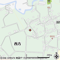 鹿児島県指宿市西方2534周辺の地図