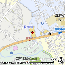 ニシムタ　枕崎店周辺の地図