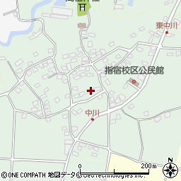 鹿児島県指宿市中川2494周辺の地図
