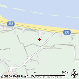 鹿児島県指宿市西方3963-2周辺の地図